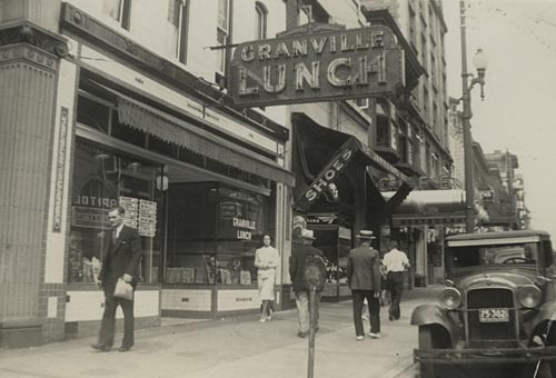 Image - Granville Street 1920s